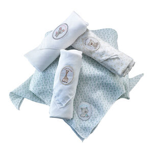 Set de 4 muselinas Sophie la Girafe 