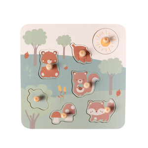 Puzzle de madera 7 piezas Rey de los Bosques 