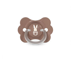 Chupete tetina fisiológica silicona SX PRO Wonderland Butterfly 6-18M decorado marrón 