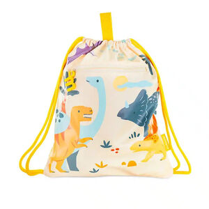 Mochila infantil tipo saco Jurassic 