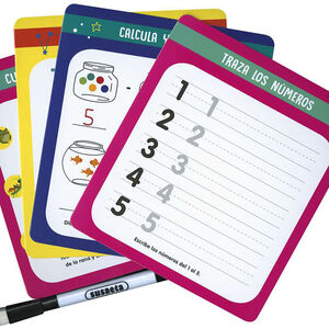 Juego Me divierto con los números +3 años 