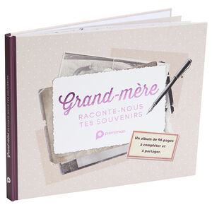 Álbum de fotos "Abuela, cuéntanos tus recuerdos" 