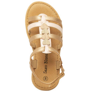 Sandalias bicolores con corazones para niña  Main Sandalias bicolores con corazones para niña