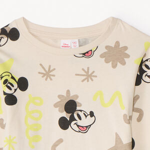 Conjunto de pijama ligero de 2 piezas de Mickey Disney niño. 