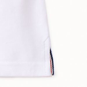 Lote de 2 polos lisos de manga larga para niño 