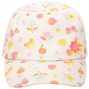 Gorra con estampado fantasía para bebé niña 