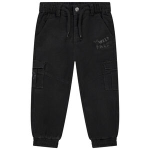 Pantalón cargo en sarga para bebé niño 