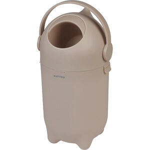 Poubelle Dropy anti-odeur pour couches Taupe 