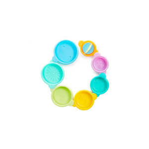 JOUET DIVERS 1er Age Connect a cup 7 tasses à empiler 