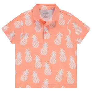 Polo manga corta motivo fantasía 