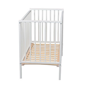 Cuna con barrotes Pocket 2.0 60 x 120 cm - Blanco 