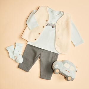 Conjunto largo de 3 piezas para bebé niño 