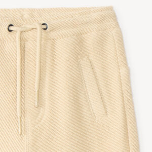 Pantalón de chándal para bebé niño en sarga lisa 