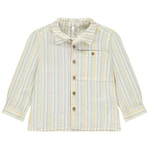 Camisa de manga larga rayada para bebé niño 