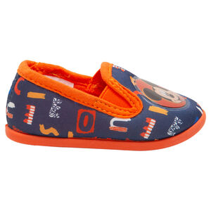 Zapatillas bajas elásticas con parche plastificado Mickey Disney  