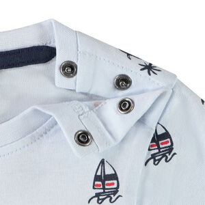 Conjunto 2 piezas con camiseta estampada para bebé niño 