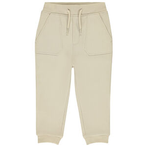 Chándal de punto piqué liso con bolsillos para bebé niño 