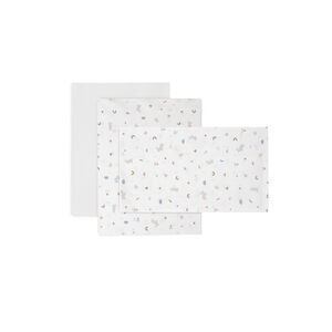 Juego de sábanas 3 piezas para Maxicuna de 70 RABBIT BEIGE 