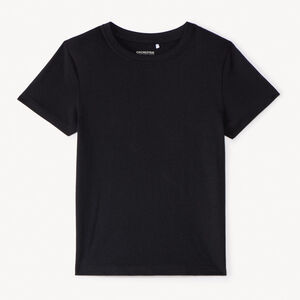 Camiseta de manga corta lisa para niño 