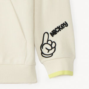Sudadera con capucha de piqué Mickey Mouse niño 