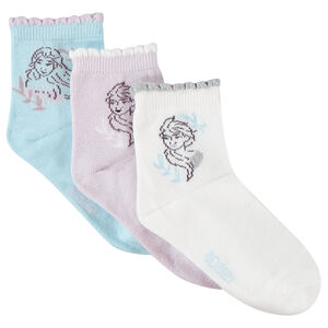 Lot de 3 paires de chaussettes print La Reine des Neiges Disney fille 