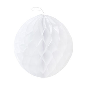 Set de 3 bolas de papel con efecto de panal 