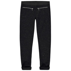 Legging de punto jaspeado con hilo brillante con cremalleras Main Legging de punto jaspeado con hilo brillante con cremalleras