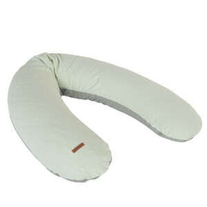 Cojín de lactancia bicolor verde 