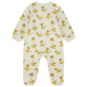Pelele acolchado estampado Simba Disney para bebé niño 
