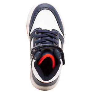 Zapatillas subidas tricolores con velcro y cordones del 28 al 35 