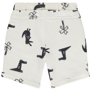 Lote de 2 bermudas de felpa con diseño para bebé niño 