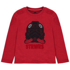 T-shirt manches longues en jersey avec print Stormtrooper Star Wars et sequins 