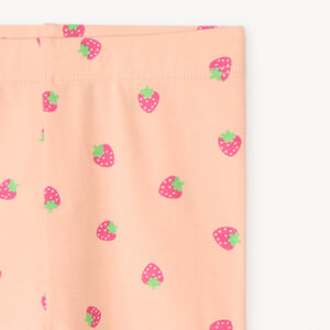 Caleçon largo con estampado de fantasía para bebé niña. 