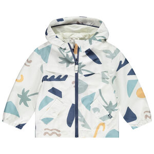 Chubasquero de ripstop estampado arty para bebé niño 