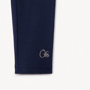 Lote de 2 leggings lisos para niña 