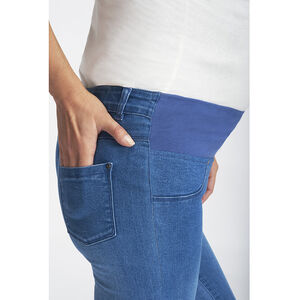 Pantalones para embarazada jegging skinny extra stretch con banda. 