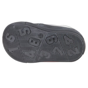 Botas bajas con cordones de cuero con remache con impreso 