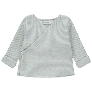 Chaqueta cruzada de punto de algodón orgánico Main Chaqueta cruzada de punto de algodón orgánico