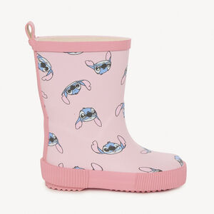 Botas de lluvia con estampado Stitch Disney para niña 