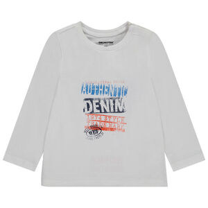 Camiseta de manga larga con estampado fantasía para bebé niño 