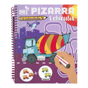 Libro de actividades Vehículos +5 años 