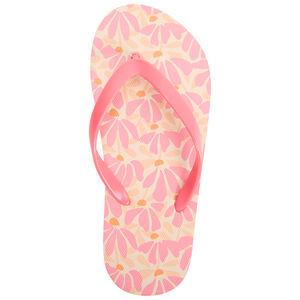 Tongs impresas de pétalos para niña con tira según la talla 