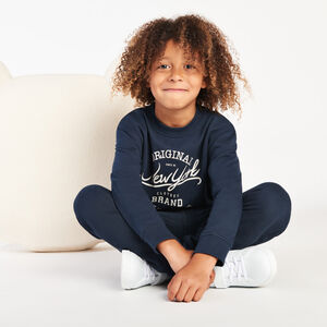 Sudadera de felpa estampada para niño 