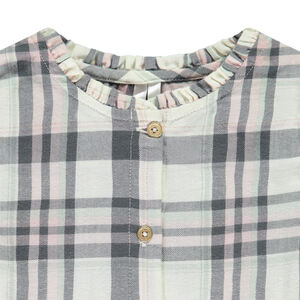 Conjunto de túnica con gilet y leggings para bebé niña 