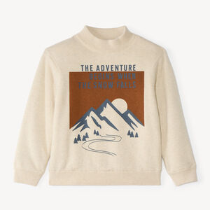 Sudadera para niño con forro de sherpa 