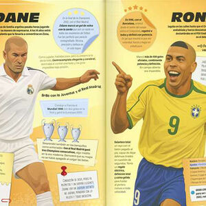 Libro Los 50 mejores jugadores de fútbol +6 años 