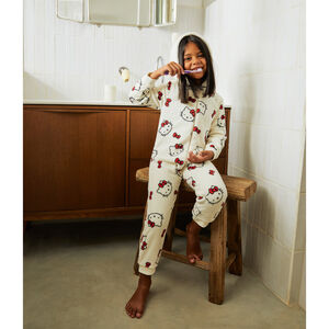 Sobrecama sherpa niña Hello Kitty 
