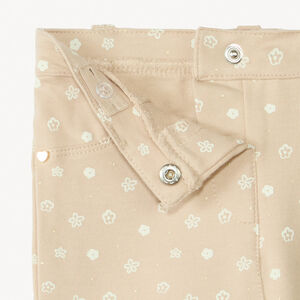 Pantalones de felpa impresos niña bebé 