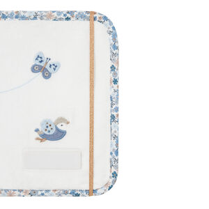 Protector de carnet de salud de terciopelo Tiny Flowers 