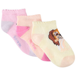 Pack de 3 pares de calcetines cortos Patrulla Canina para niña  Main Pack de 3 pares de calcetines cortos Patrulla Canina para niña